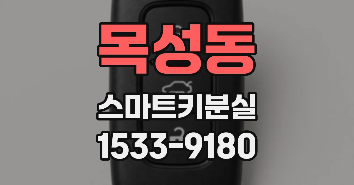 목성동 스마트키분실