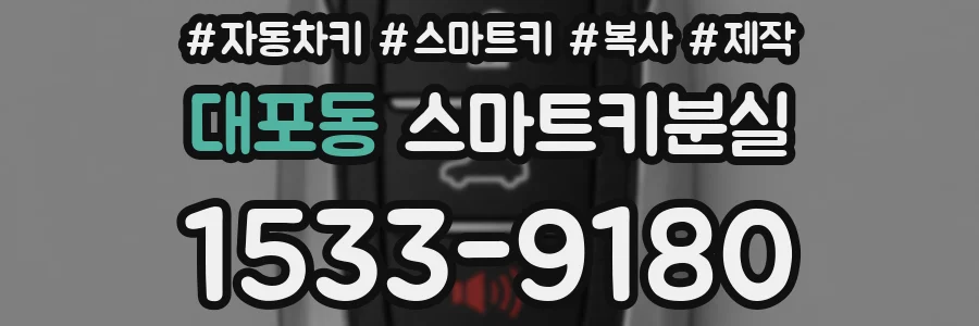 대포동 스마트키분실