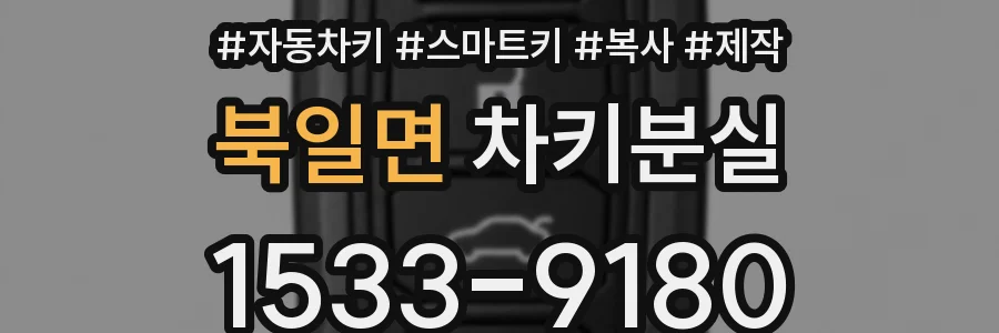 북일면 차키분실