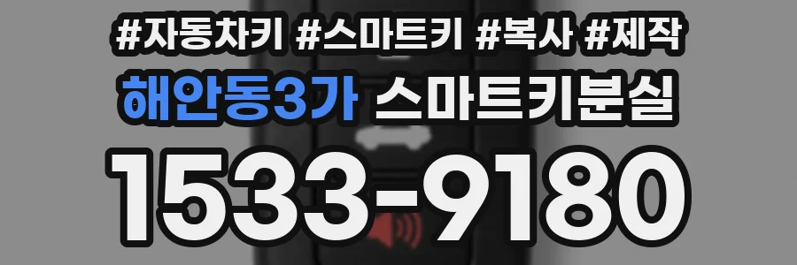 해안동3가 스마트키분실