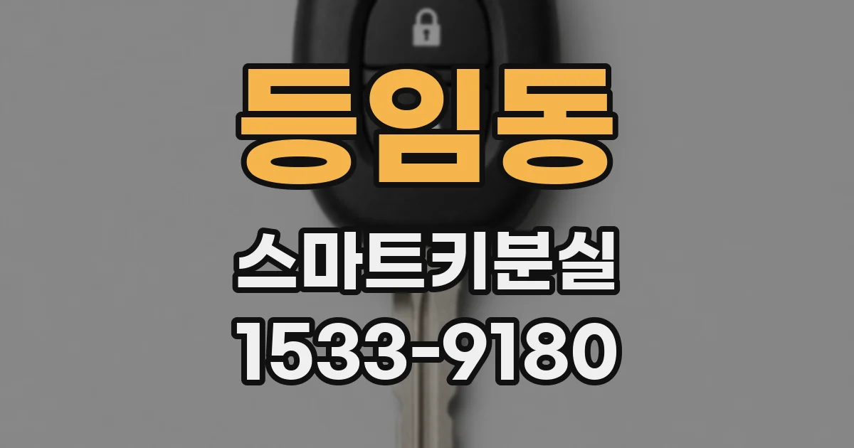 등임동 스마트키분실