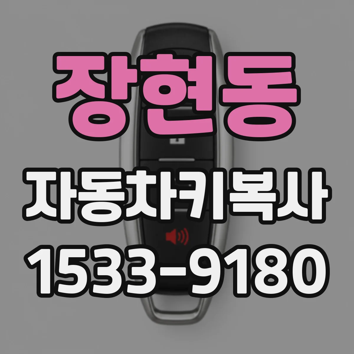 장현동 자동차키복사