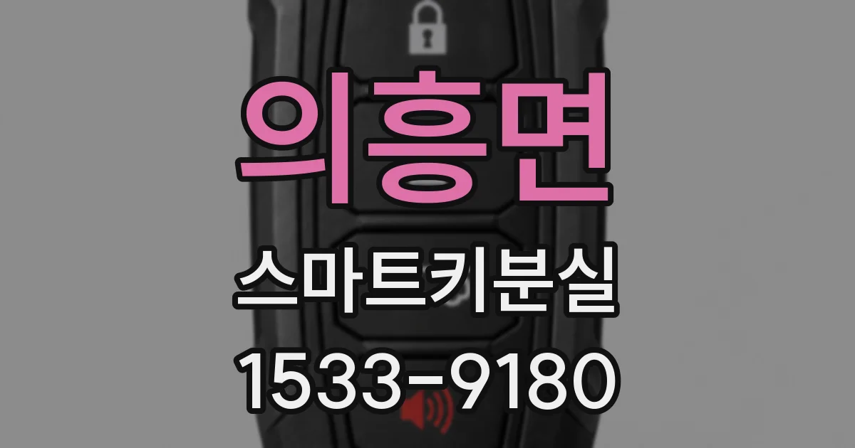 의흥면 스마트키분실
