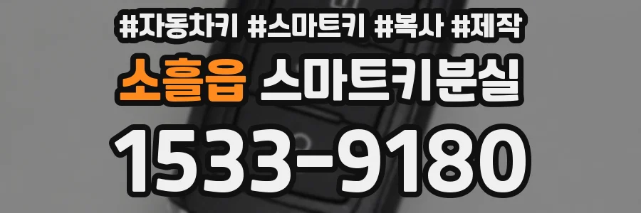 소흘읍 스마트키분실