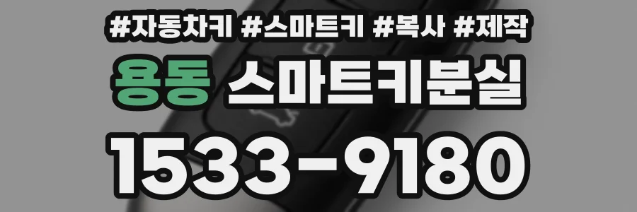 용동 스마트키분실