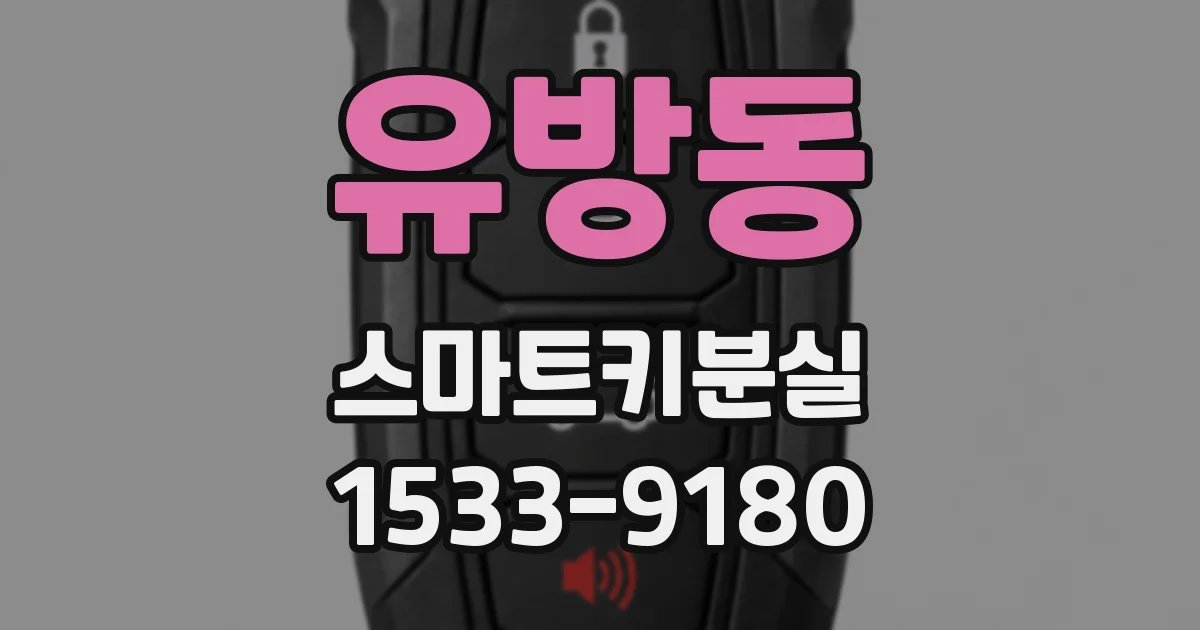 유방동 스마트키분실