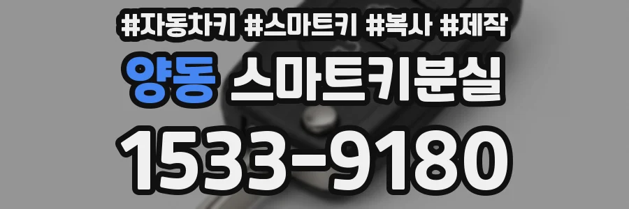 양동 스마트키분실