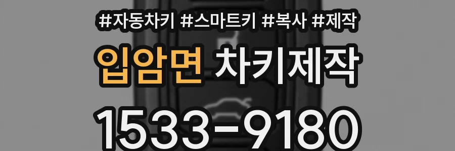 입암면 차키제작