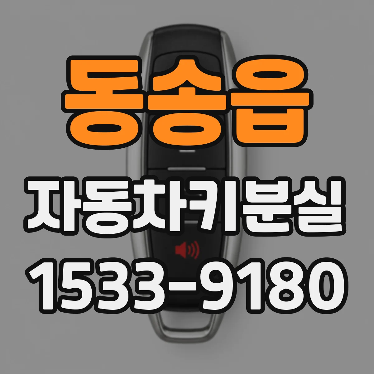 동송읍 자동차키분실