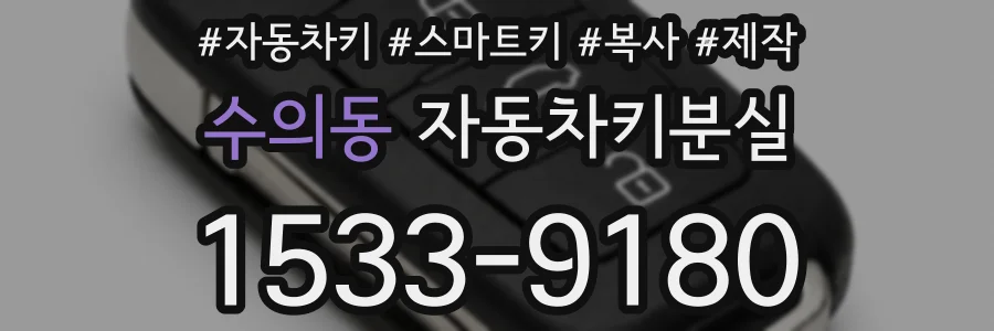 수의동 자동차키분실