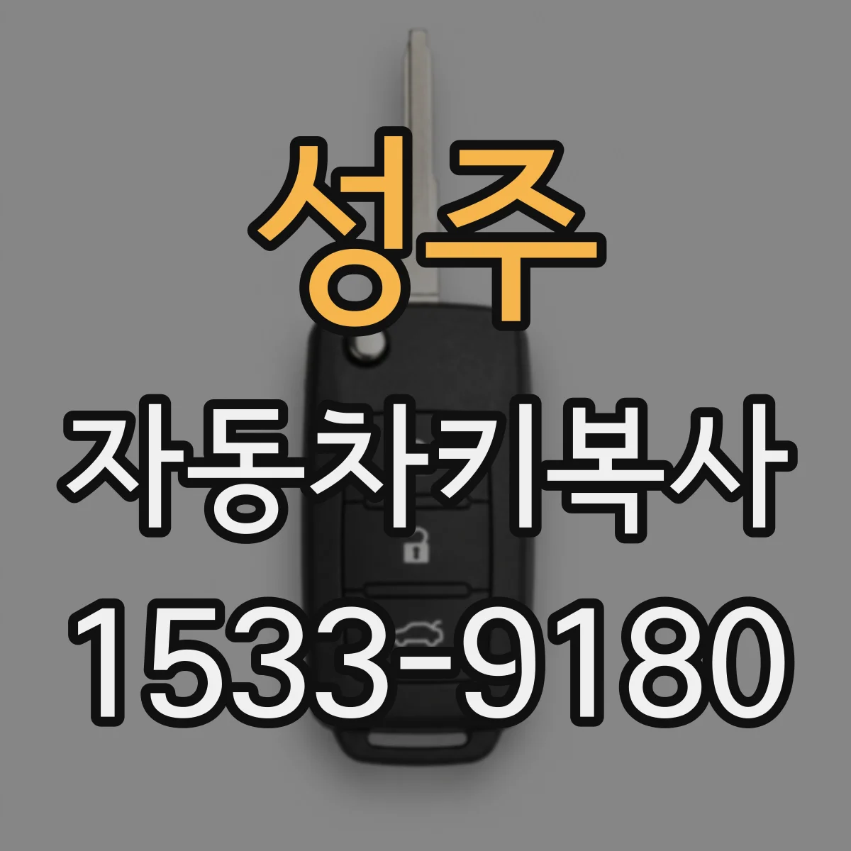 성주 자동차키복사