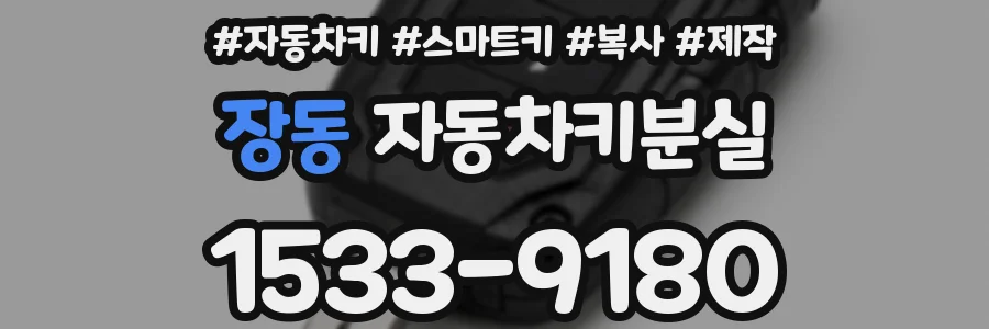 장동 자동차키분실