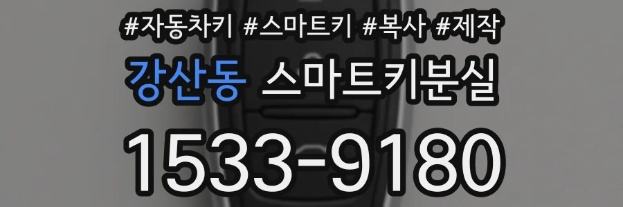 강산동 스마트키분실