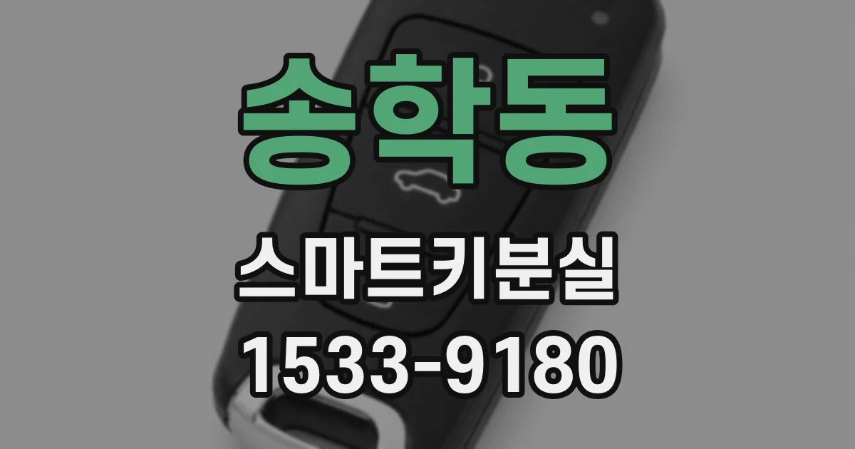 송학동 스마트키분실