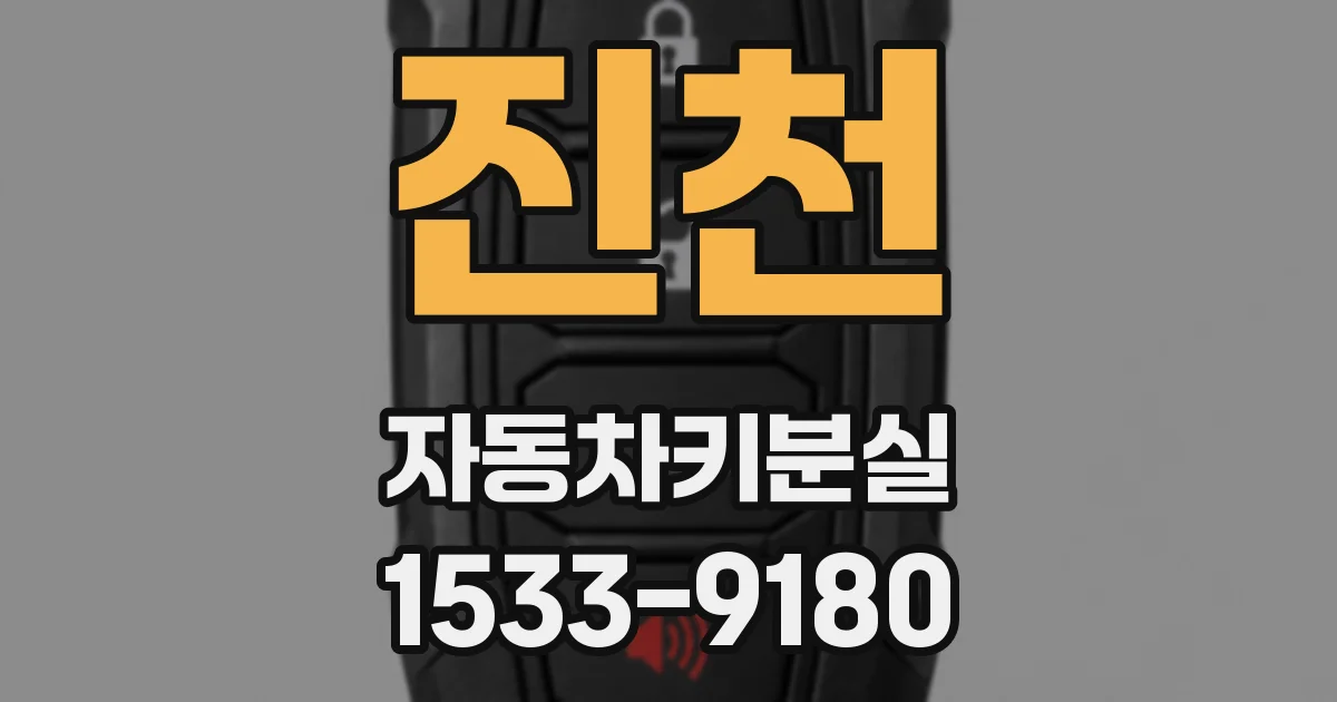 진천 자동차키분실