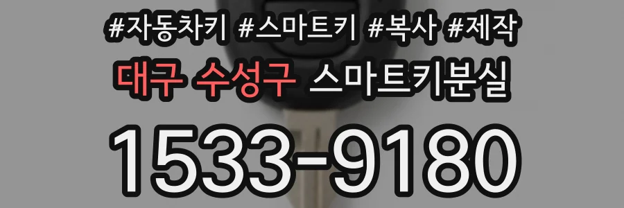대구 수성구 스마트키분실