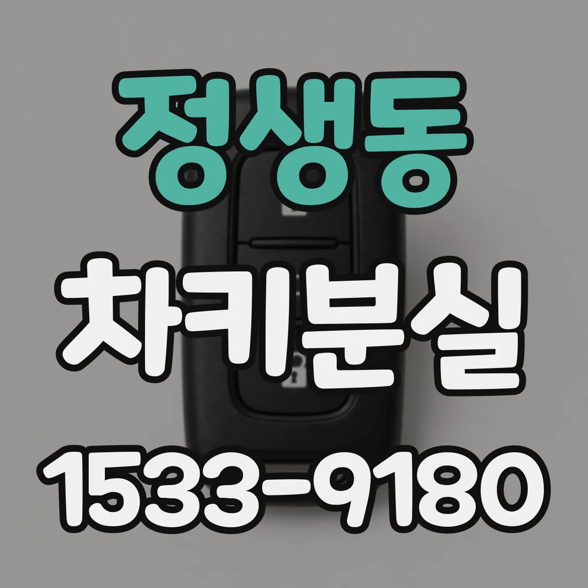 정생동 차키분실