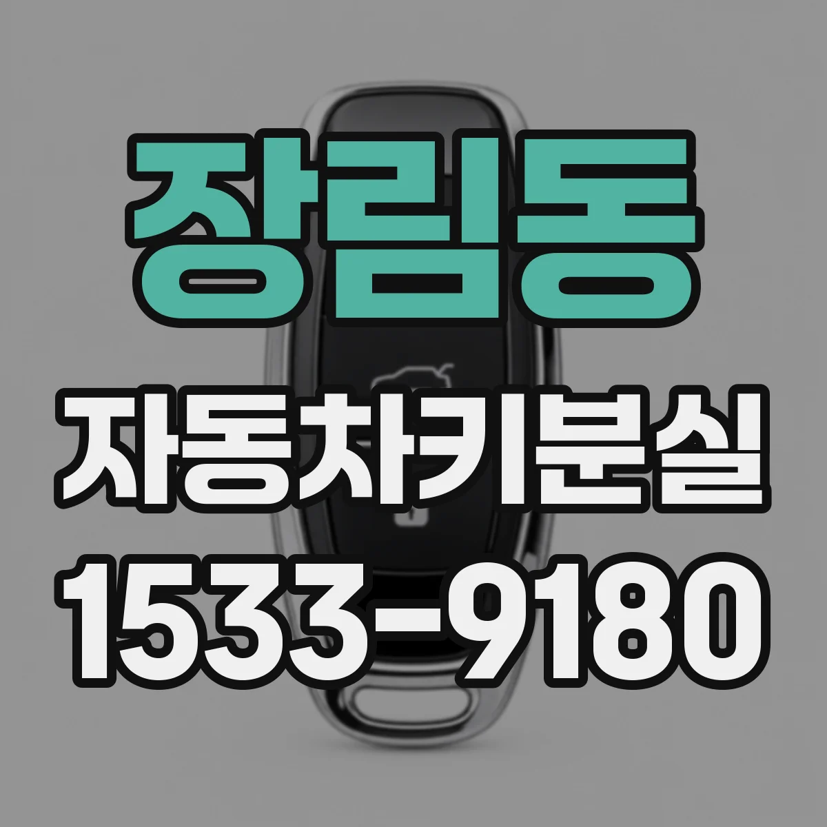 장림동 자동차키분실