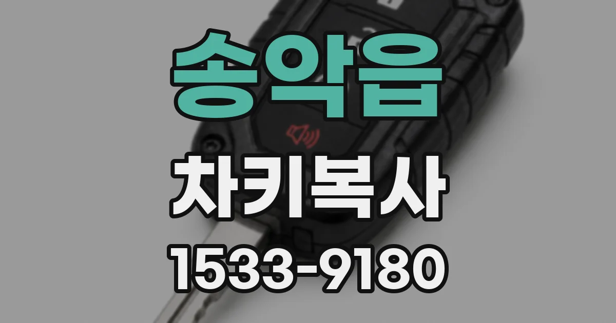 송악읍 차키복사