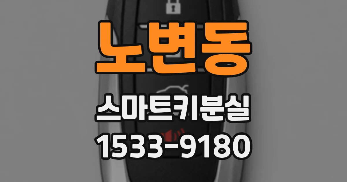 노변동 스마트키분실