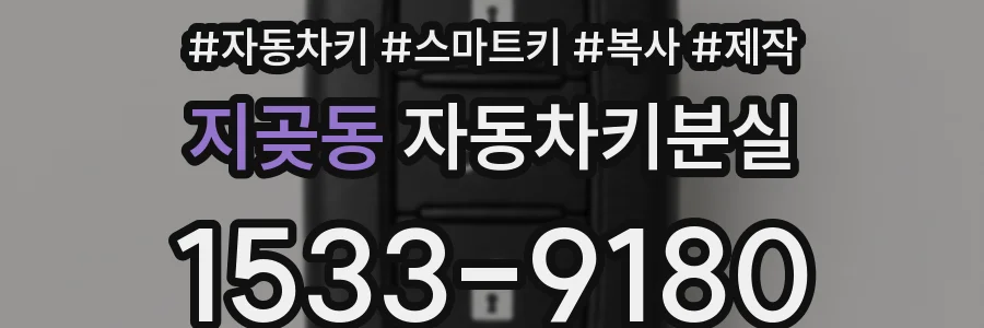 지곶동 자동차키분실
