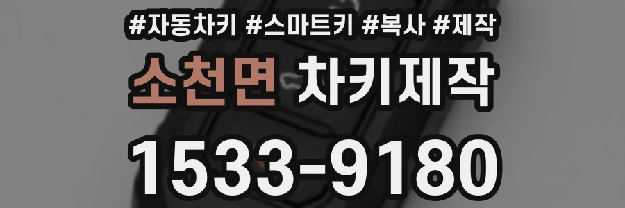 소천면 차키제작