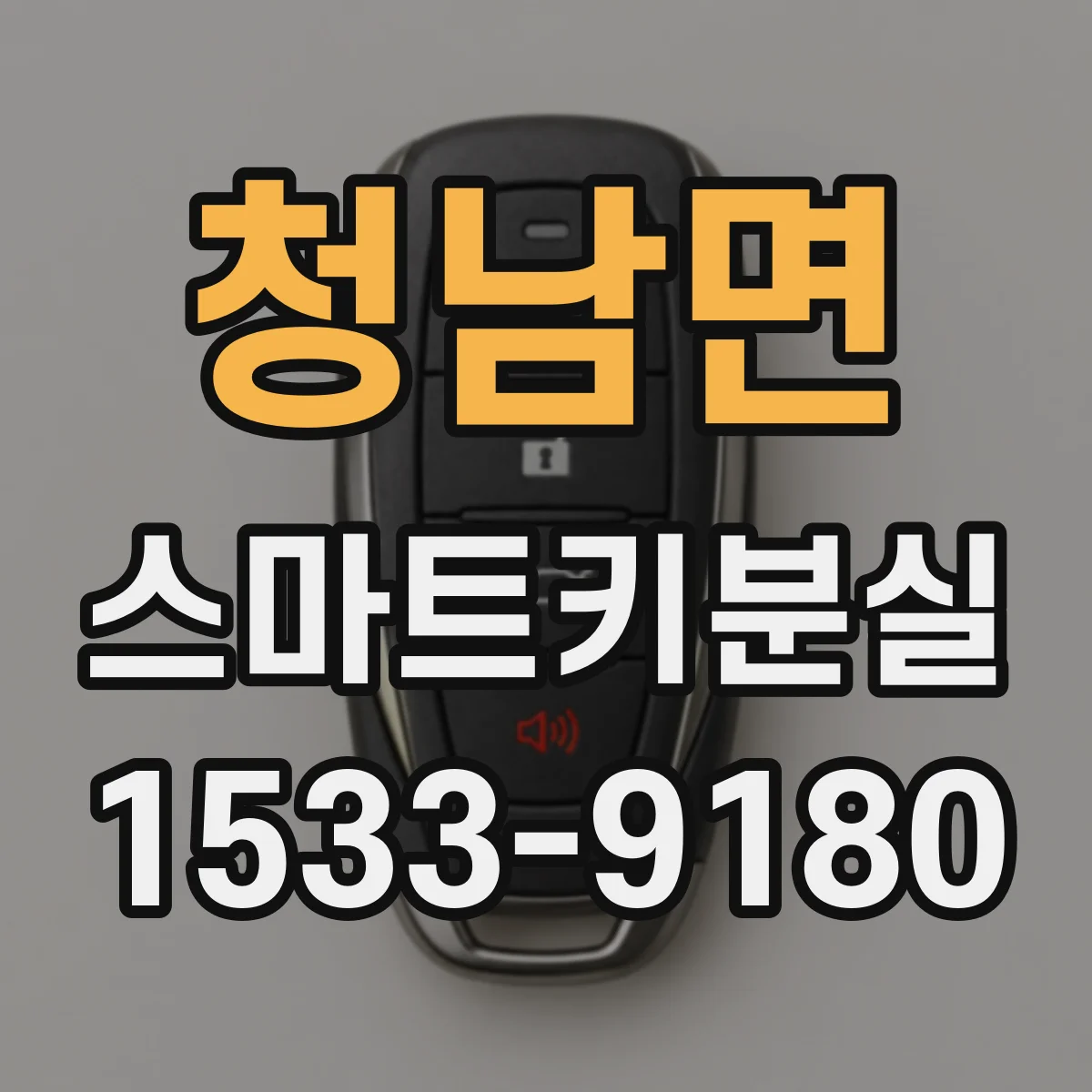 청남면 스마트키분실