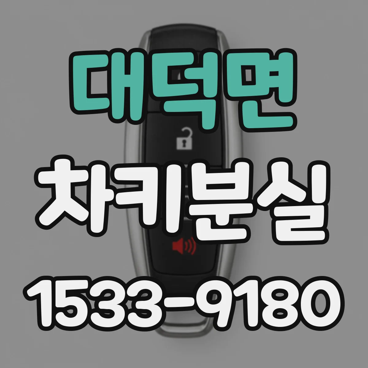 대덕면 차키분실