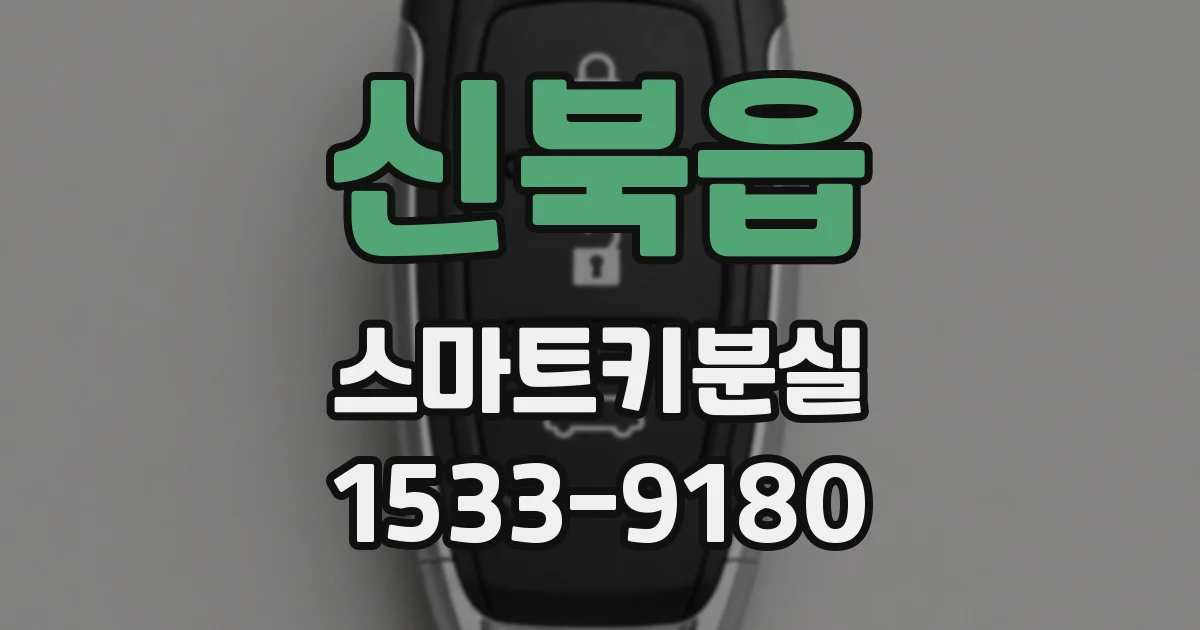 신북읍 스마트키분실