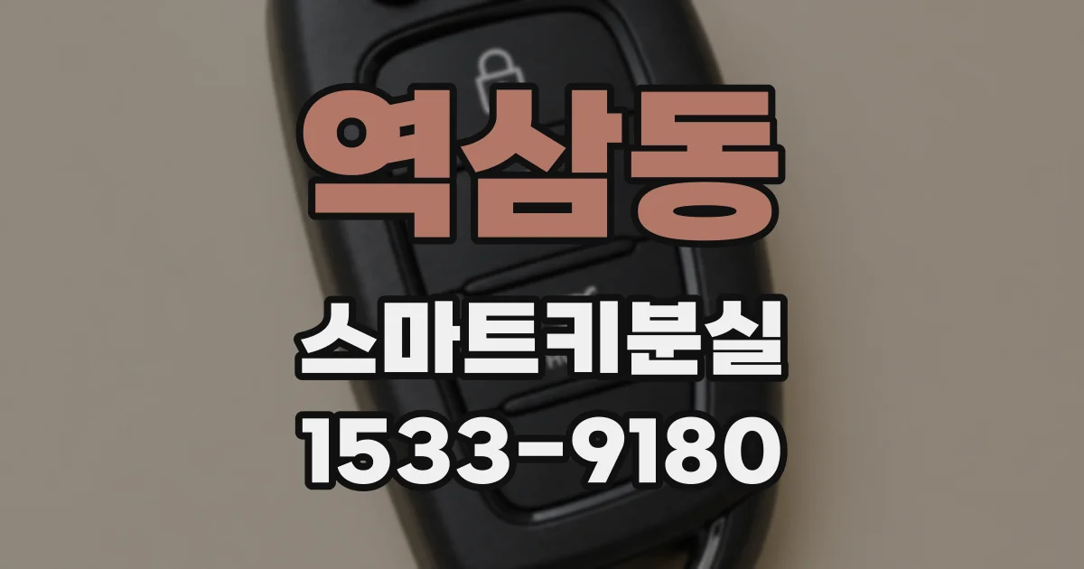 역삼동 스마트키분실