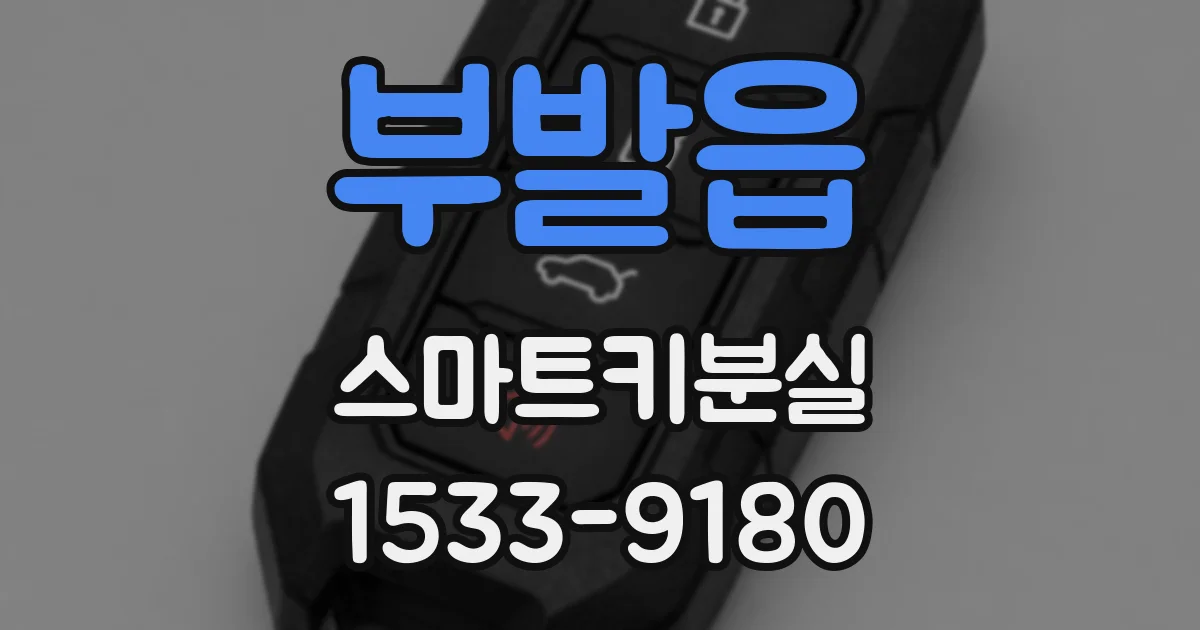 부발읍 스마트키분실