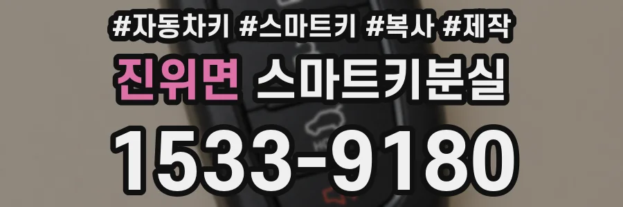 진위면 스마트키분실