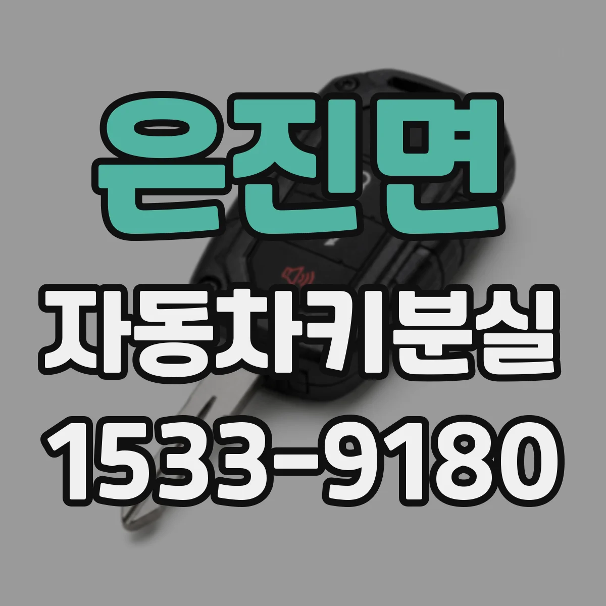 은진면 자동차키분실