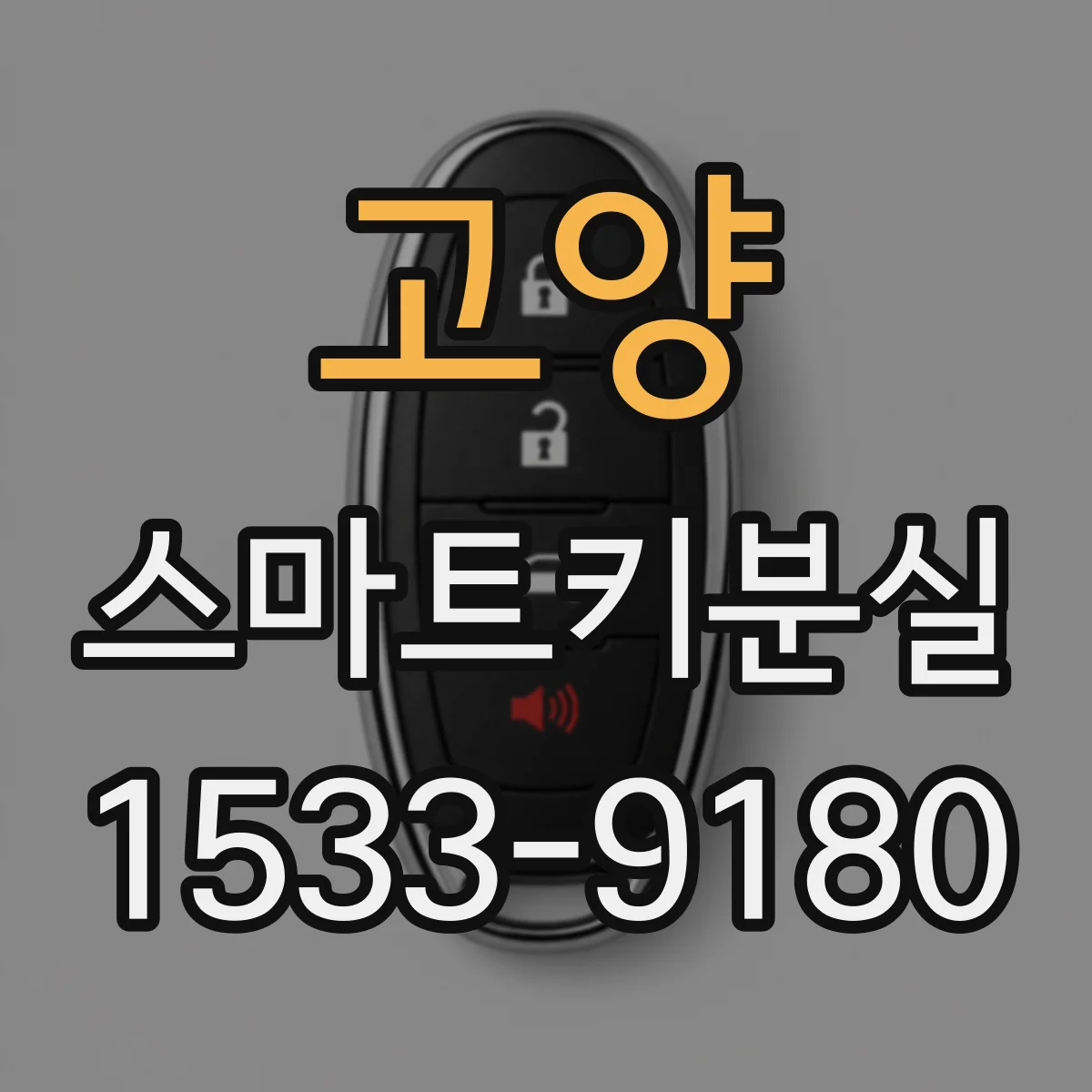 고양 스마트키분실