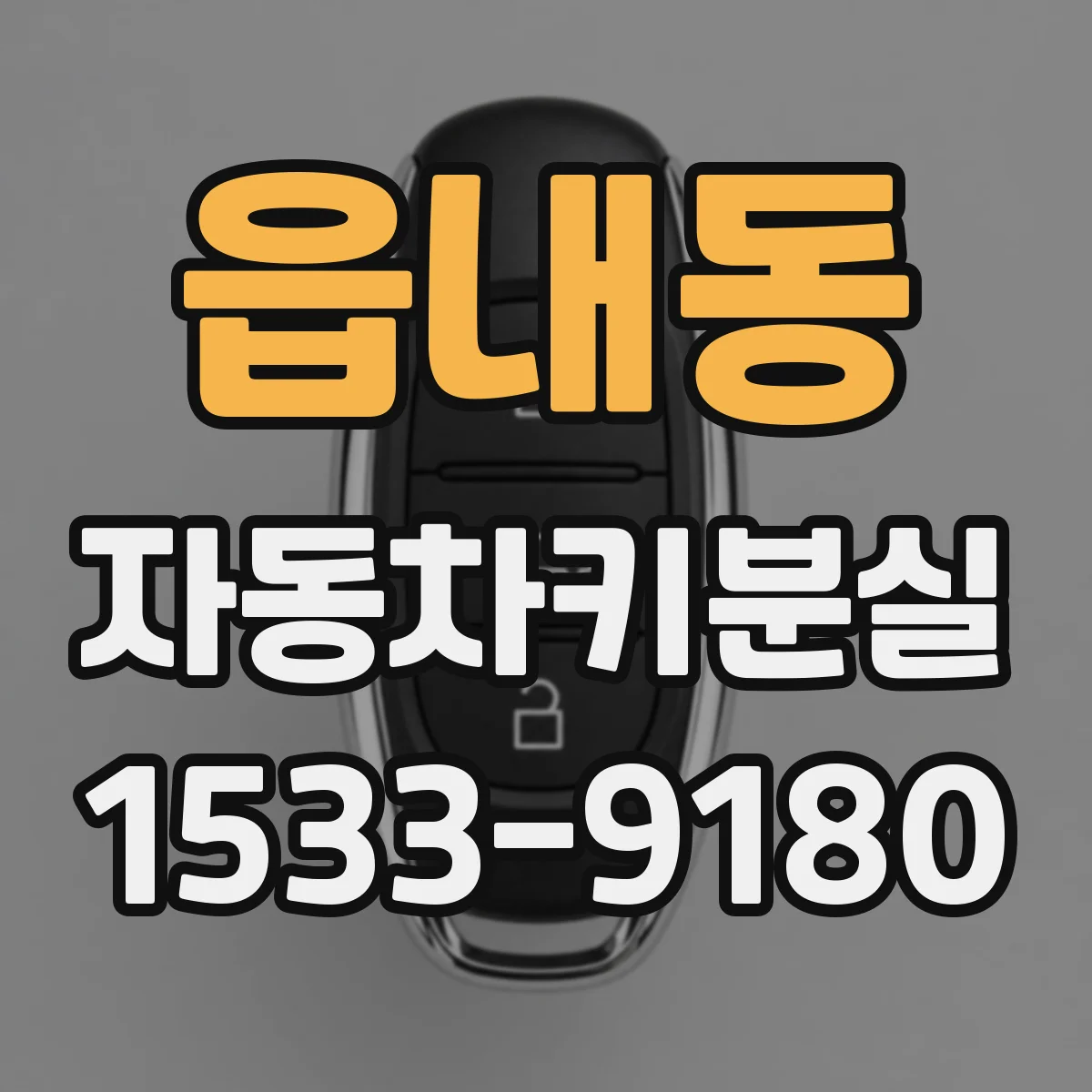 읍내동 자동차키분실