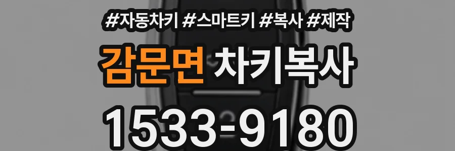 감문면 차키복사