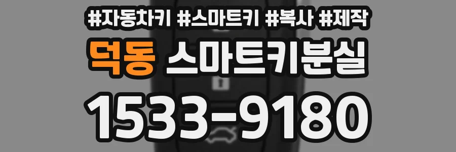 덕동 스마트키분실