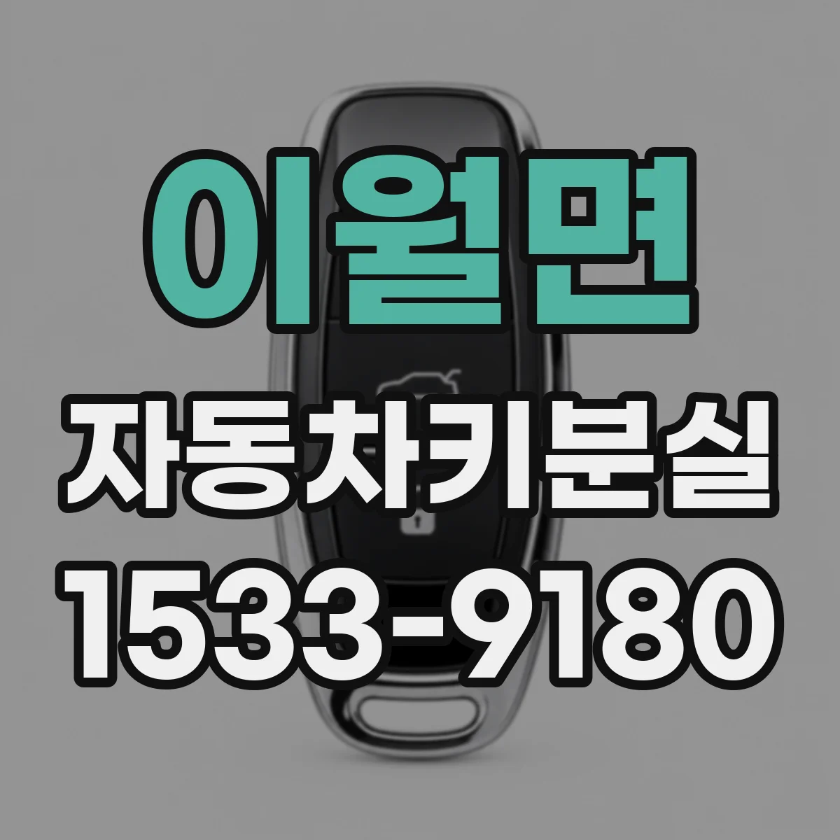 이월면 자동차키분실