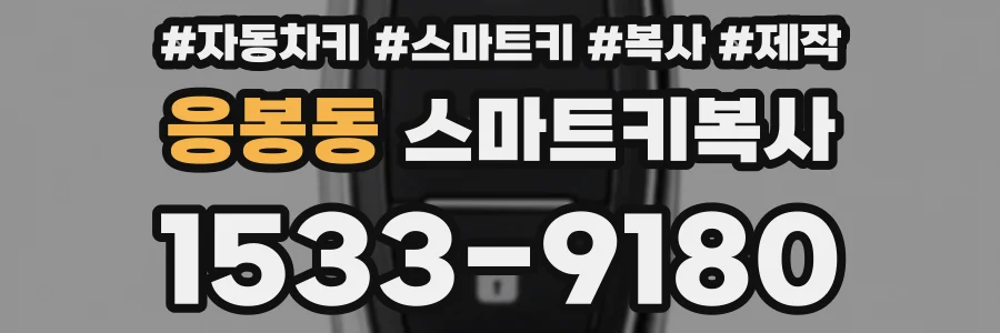 응봉동 스마트키복사