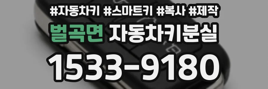 벌곡면 자동차키분실