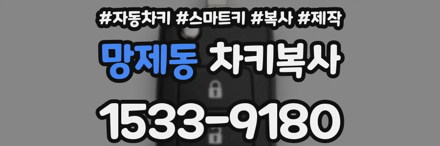 망제동 차키복사