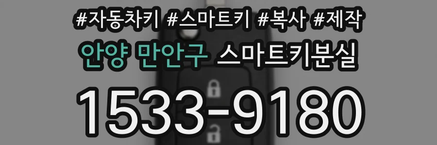 안양 만안구 스마트키분실