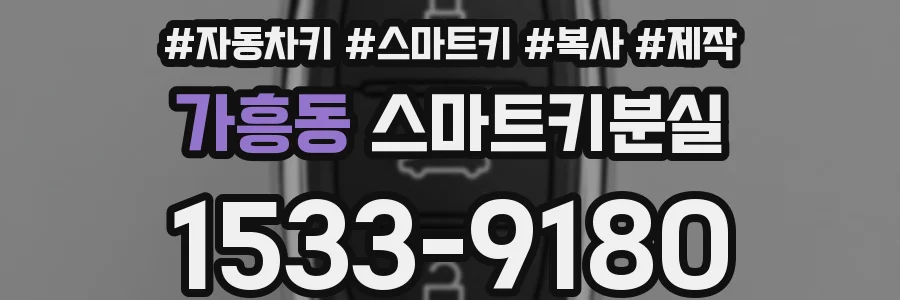 가흥동 스마트키분실