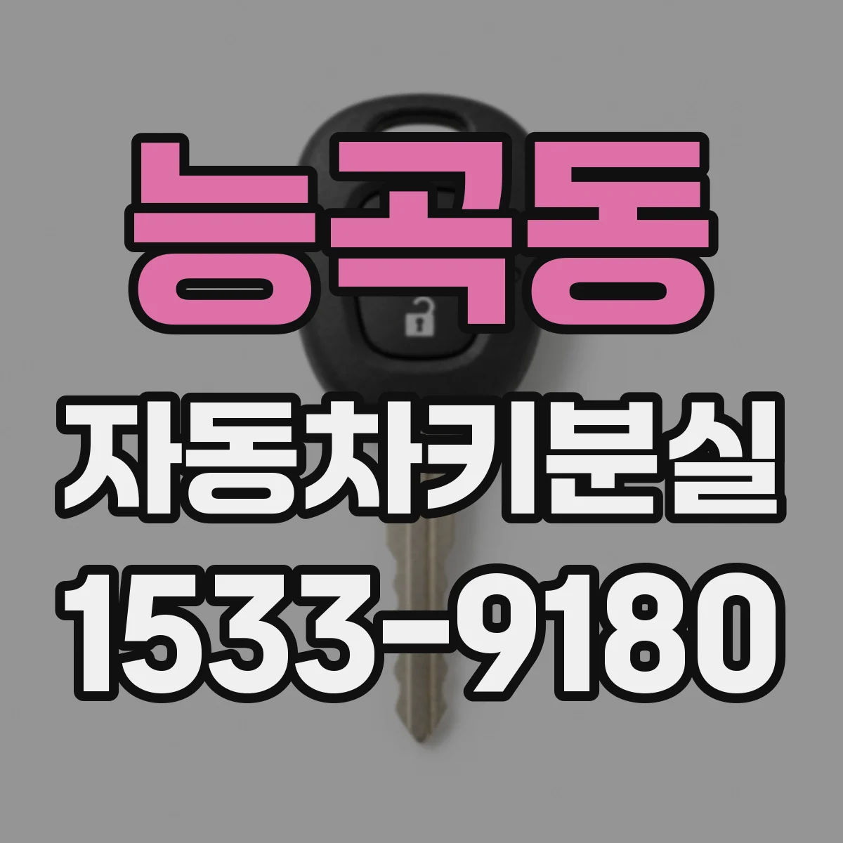 능곡동 자동차키분실