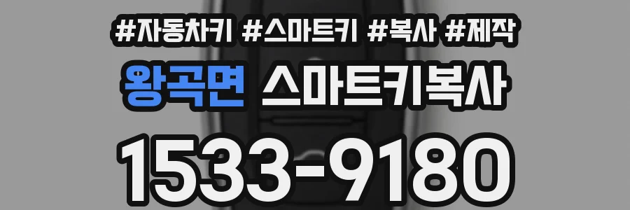 왕곡면 스마트키복사