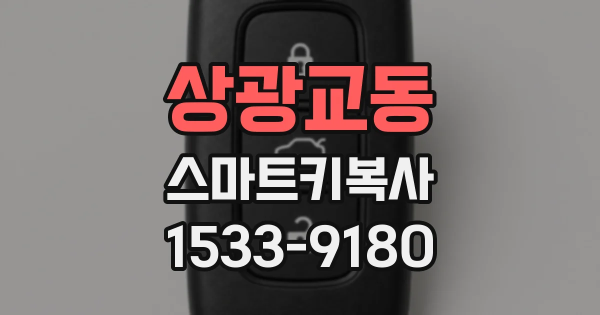 상광교동 스마트키복사