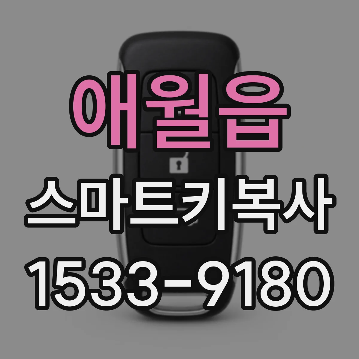 애월읍 스마트키복사