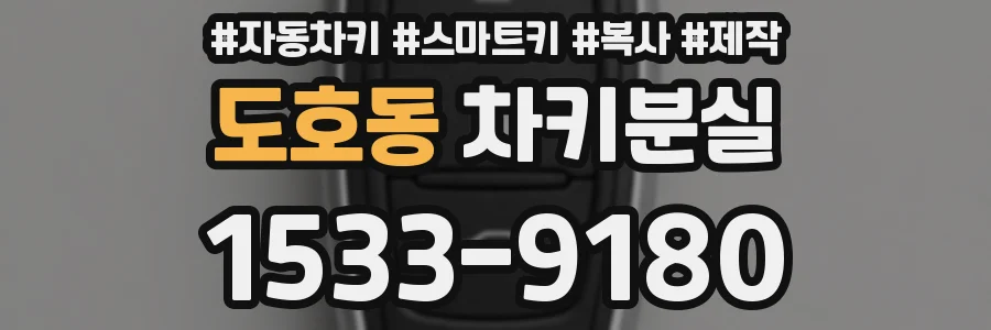 도호동 차키분실