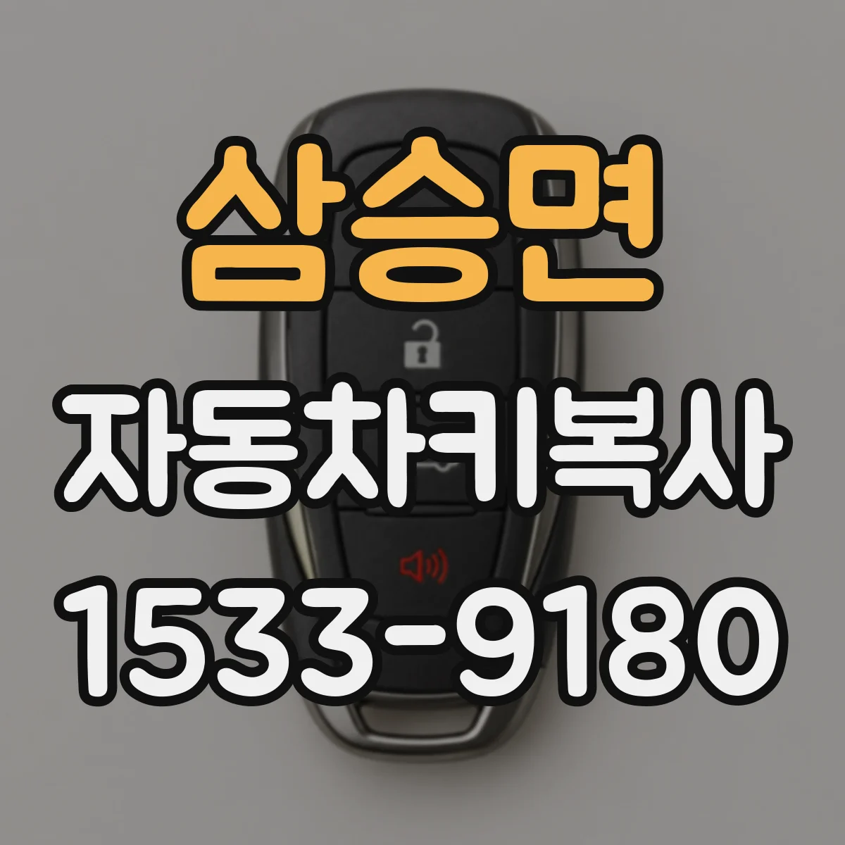 삼승면 자동차키복사