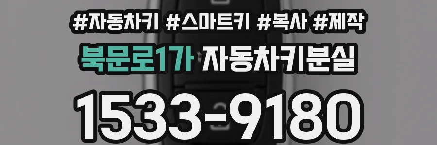 북문로1가 자동차키분실
